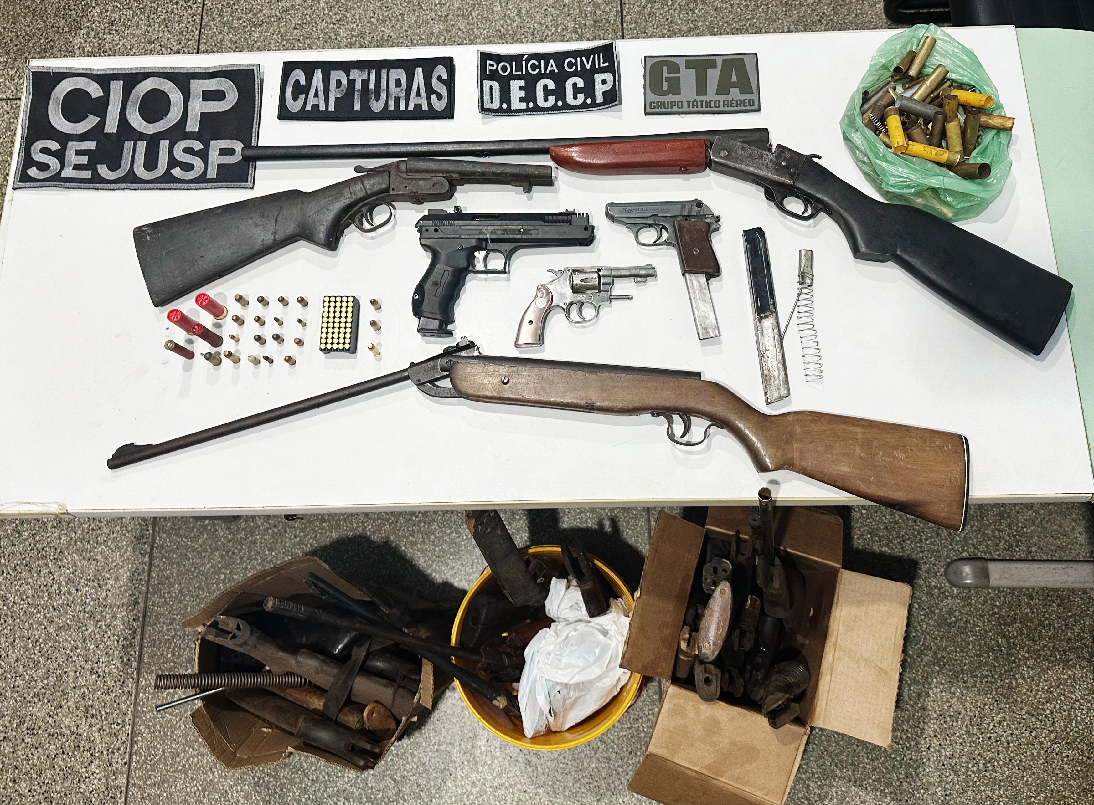 EM MACAPÁ, POLÍCIA CIVIL, COM APOIO DA CIOP/SEJUSP E DO GTA, PRENDE INDIVÍDUO EM FLAGRANTE PELA PRÁTICA DO CRIME DE COMÉRCIO ILEGAL DE ARMA DE FOGO